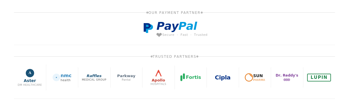CareWay USA Payment Partner and Trusted Partners